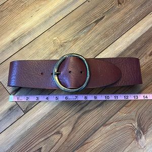 Anthropologie Leather waist belt